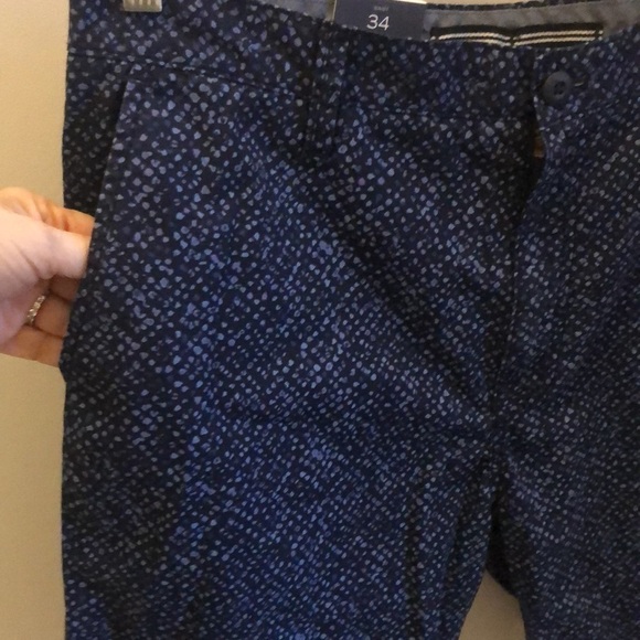 Nautica Men’s Shorts “A Bit Trimmer” NWT Blue Size 34 Cotton - Picture 2 of 14